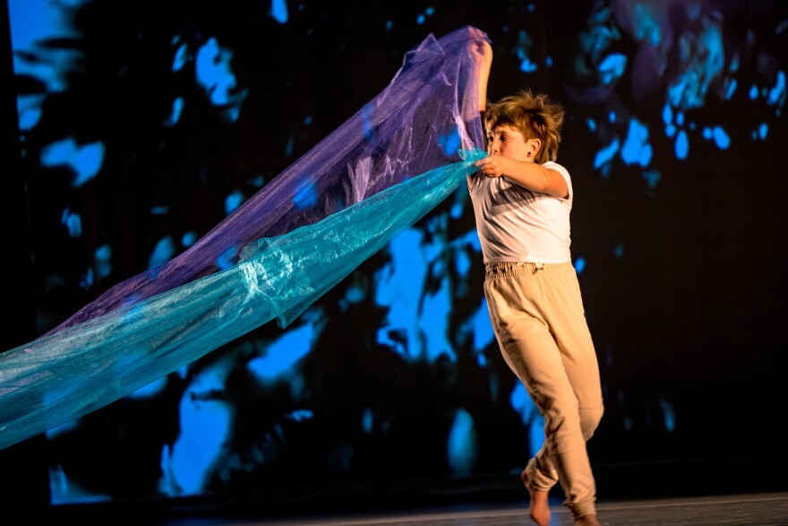 Tilly Erskine. The premier of Open Arms Dance Project's performance of THREADS at the Morrison Center in Boise, Idaho, April 28, 2022.