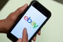 An eBay app logo is shown on a mobile phone, July 11, 2019, in Miami. (Wilfredo Lee/AP)