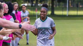 Jacksonville University freshman soccer player Stephanie Davis was killed in a one-car accident Sunday in Baker County.