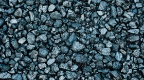 Bluish black coal