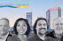 John Daigle, Christina Burgess, Mike Mendenhall and Frank Powers
