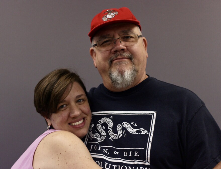 Mellissa Clancy and Greg Adams