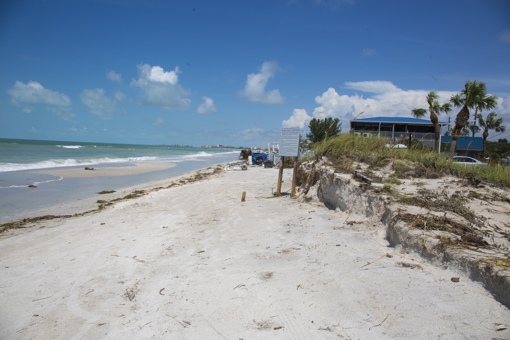 Pinellas County beach renourishment project nears completion | WUSF