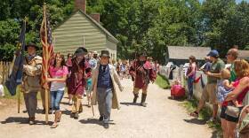 Activities during Conner Prairie's 2015 Glorious Fourth celebration.