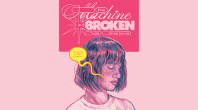 Illustrator-author Jacob Sarnie's new graphic novel, "The Machine is Broken."