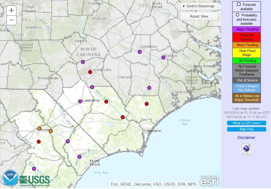 Map shows where more flooding will occur