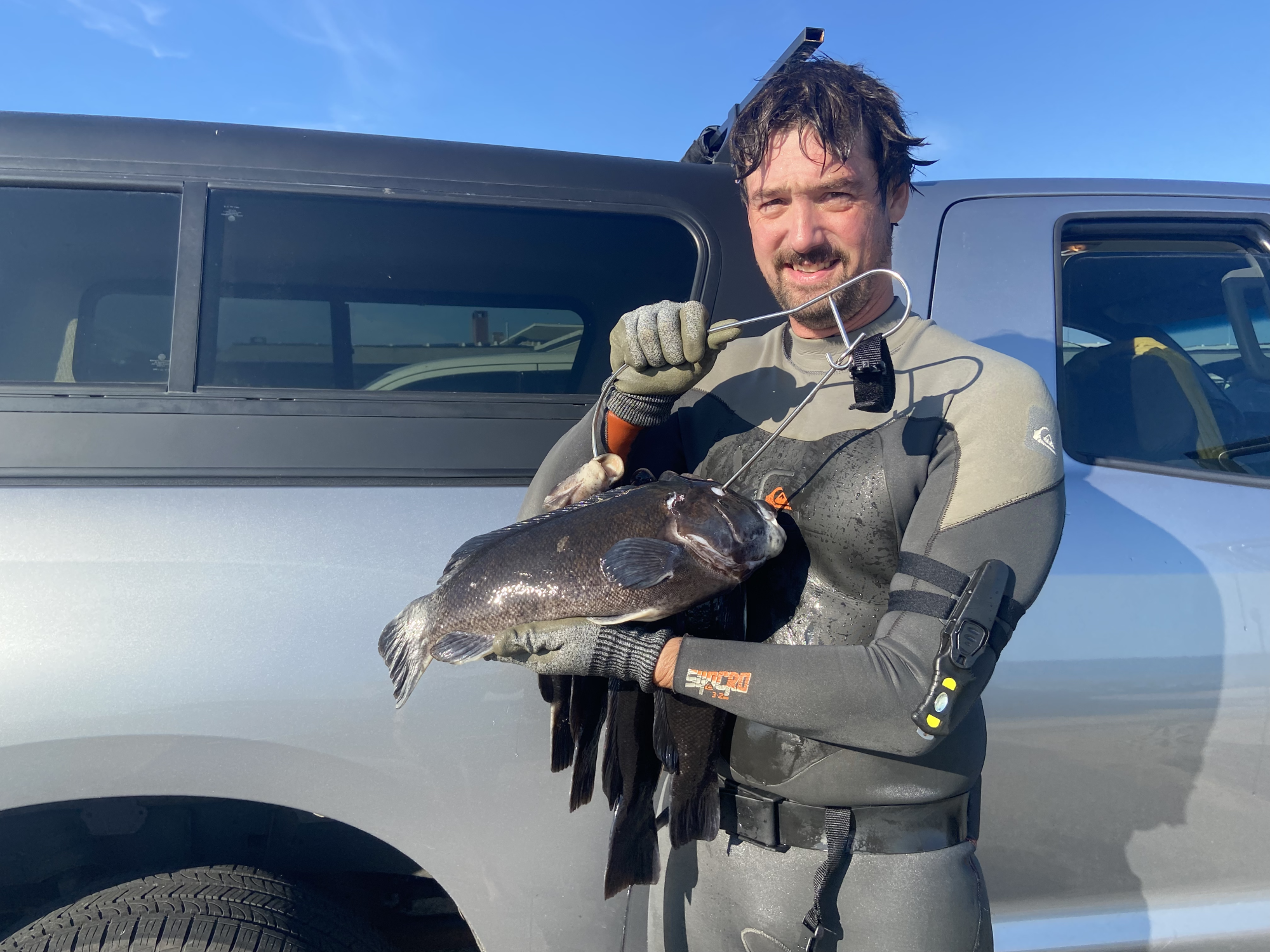Spearfishing for Tautog