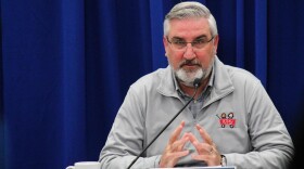 Gov. Eric Holcomb said Indiana will “standby” to assist with Ukrainian refugees if the U.S. takes them in.