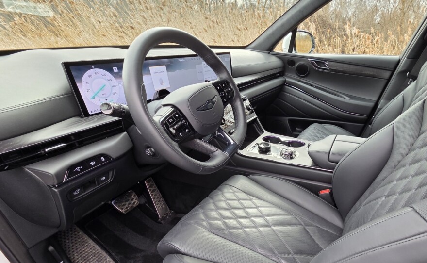 2026 Genesis GV80 Coupe 3.5T E-SH MHEV Prestige Black AWD interior