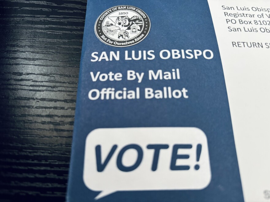 All registered voters in SLO County will be mailed ballots.