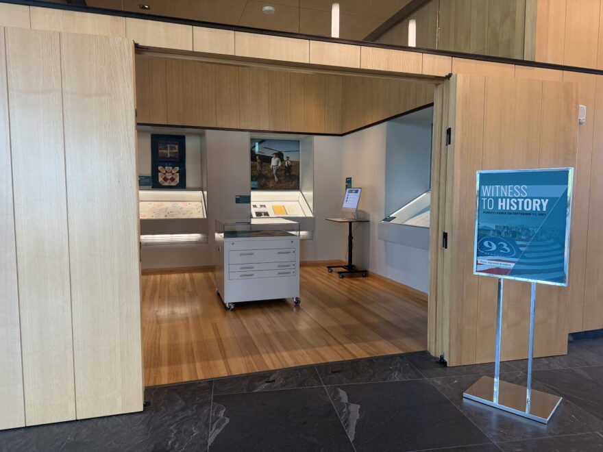 The Pennsylvania State Archives in Harrisburg is displaying artifacts that showcase Pa.'s experiences.