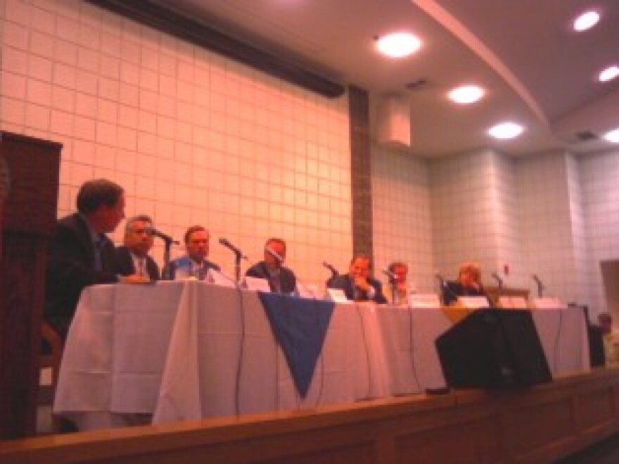 Local, state and federal leaders discuss Transportation needs for Western New York at Medaille College, Buffalo, NY