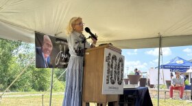 At the Detroit River International Wildlife Refuge in Trenton, Rep. Debbie Dingell (D-Ann Arbor) and supporters are holding an event celebrating what would have been John Dingell’s 100th birthday and his conservationist legacy (he is credited with the Downriver refuge being built, the visitor center is named after him). He died seven years ago.