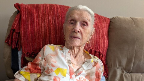 Alice Lesko celebrated her 111th birthday Thursday, Oct. 8, 2026. (Photo courtesy of Bonna Lesko)
