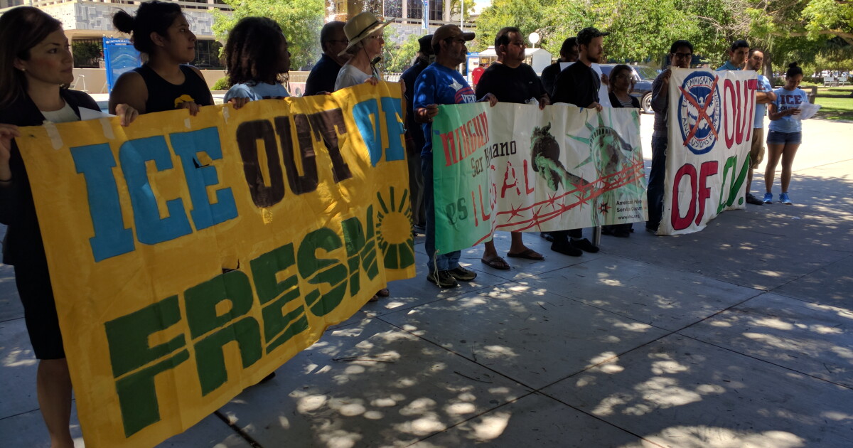Immigration Advocates Renew Call For An End To ICE Agents In Fresno ...