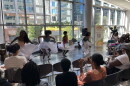 People packed the Harvey B. Gantt Center in uptown Charlotte over the weekend for a series of performances connected to the African diaspora.