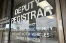 An office of the Ohio BMV awaits customers.