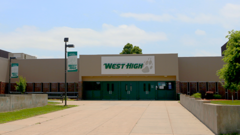 West High School in Sioux City, Iowa.