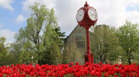 Indiana University proposed flat in-state tuition while dealing with budget reductions.