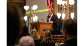 Governor Polis delivering the State of the State on January 15, 2026.