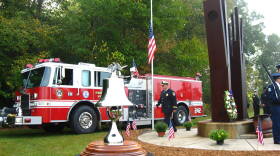 A prior Ringing of the Bell event at St. Patrick's Park in St. Joseph County, marking the Sept. 11, 2001 terrorist attacks.