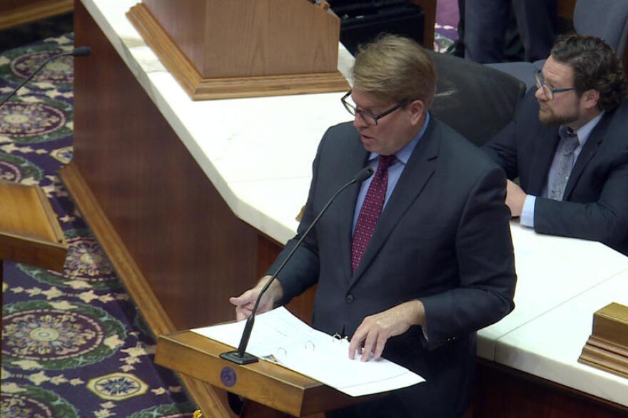 House Minority Leader Phil GiaQuinta (D-Fort Wayne) outlines his caucus's priorities for the 2020 legislative session.