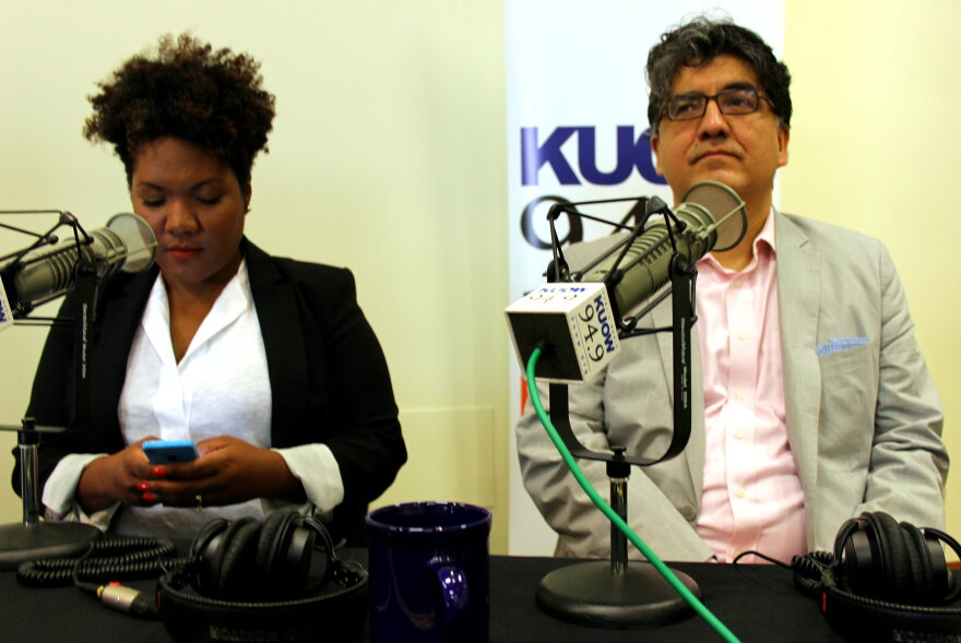 Tonya Mosley and Sherman Alexie, guests on KUOW's Week in Review show, live from Northwest African American Museum.