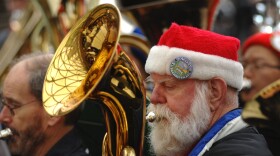 Tuba Christmas Dallas happens on Christmas Eve at noon at Thanks-Giving Square in Dallas.