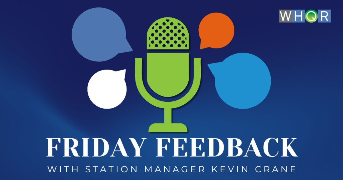 Friday Feedback - September 11, 2026