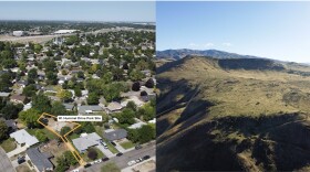 Two parcels acquired by the city of Boise