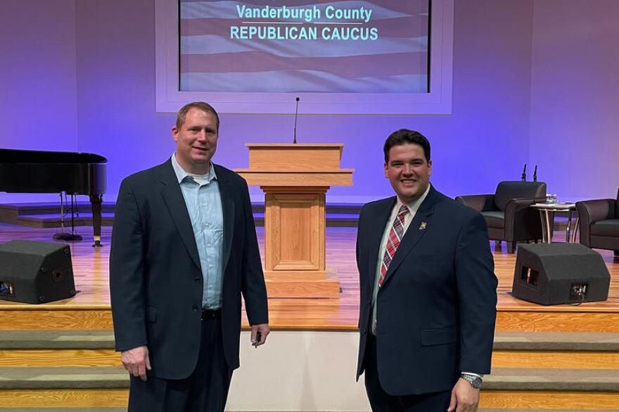 Evansville realtor Tim O’Brien was elected in a private caucus to replace former Rep. Holli Sullivan (R-Evansville), who left the legislature earlier this month to become secretary of state.