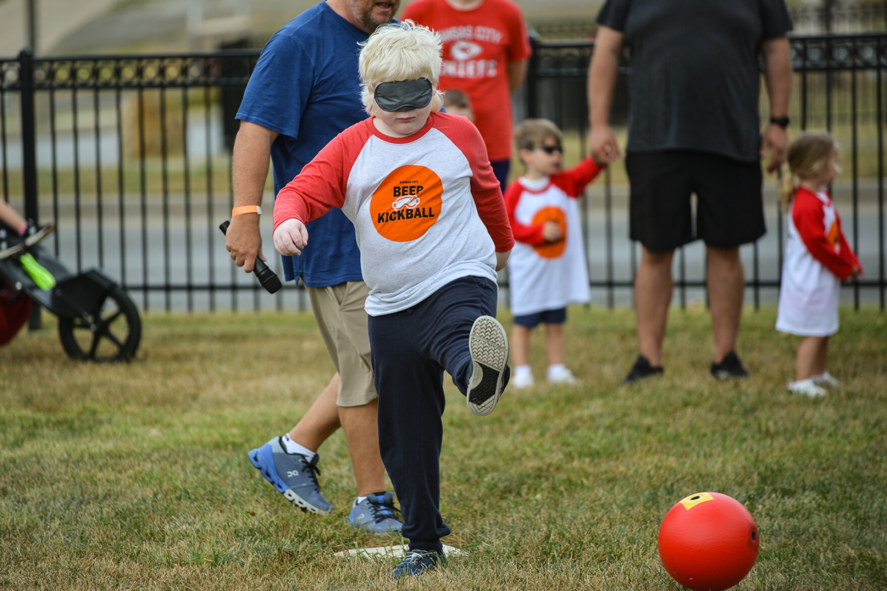 On Kansas City fields, ‘beeping balls’ give visually impaired kids a ...