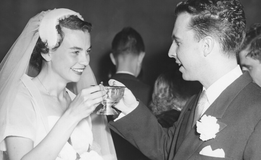 Sandra Day O'Connor on her wedding day.