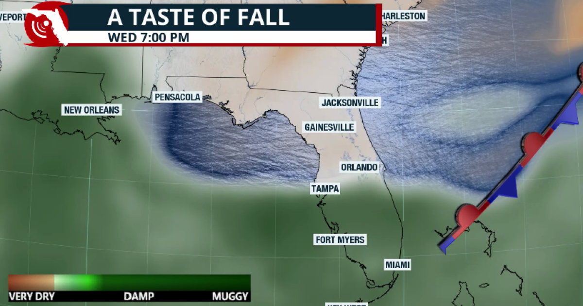 Hot start to the week across Florida, relief on the way (for some)