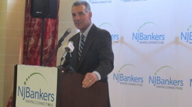 Assemblyman Jack Ciattarelli outlines his plans at  NJ Bankers Association event.