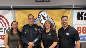 Yuma Police Chief Thomas Garrity and Sgt. Lori Franklin of the Yuma Police Department joined co-hosts Alexandra Rangel and Victor Calderón on What's Up Yuma.