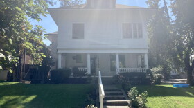 The house on 1827 W 9th Avenue, shown here on September 8, 2025, was built over a century ago. It now belongs to Arlin Jordin, the landlord who rents it to various tenants and carries out his responsibilities from prison. Tenant Lisa Brayman says the residence is unsanitary and unsafe.