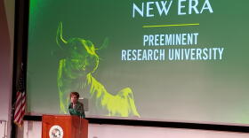 USF System President Judy Genshaft delivered her 18th "State of USF" address Sept. 5.