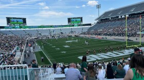 Spartan Stadium during Saturday's MSU 'Spartan Football Kickoff'.