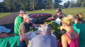 Ivy Tech's sweet corn crop gets counted in Terre Haute.