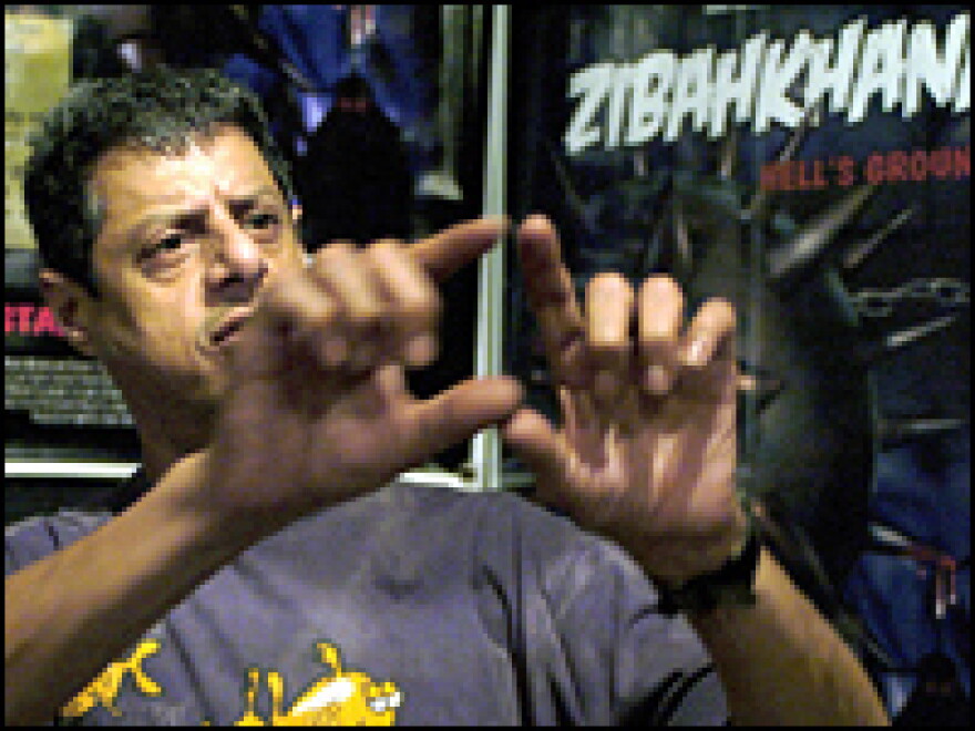 Director Omar Ali Khan says his film, <em>Hell's Ground</em>, is the first serious Pakistani horror movie to come out in 25 years. The lead villain? Burqa Man.