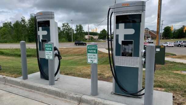 Electric vehicle chargers.