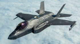 U.S. Air Force F-35 Lightening II with Eglin Air Force Base, Florida on December 16, 2021.