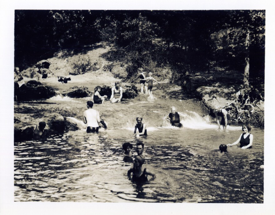 The mineral-rich water at what's now the Chickasaw National Recreation Area has been gathering point for locals, travelers and tribes, says Debbie Sharp, president of the Friends of Chickasaw National Recreation Area.