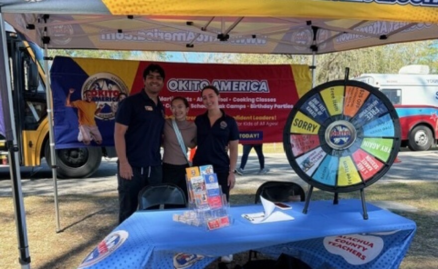 Okito America: Family Center tent.