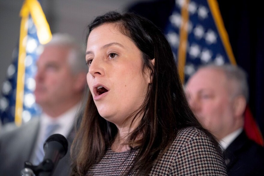 Republican Conference Chairman Rep. Elise Stefanik, R-N.Y. in Jan. 2023.