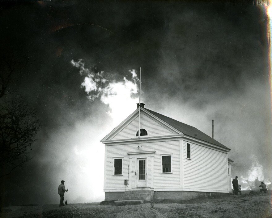 Wildfires in York County, Maine, October 1947.