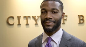 Randall Woodfin, mayor of Birmingham, Ala. (Jackson Mitchell/Here & Now)