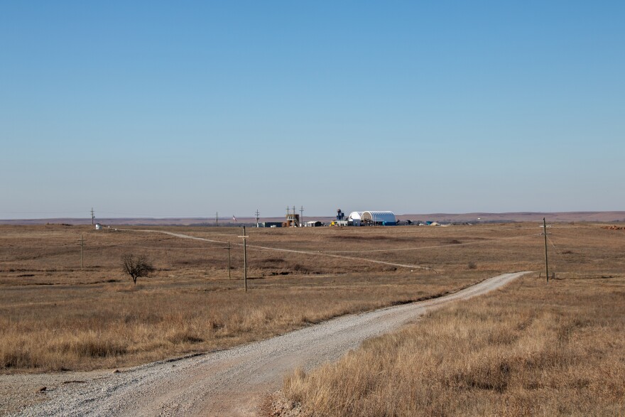 Heimdal's Bantam site in Osage County, Oklahoma.