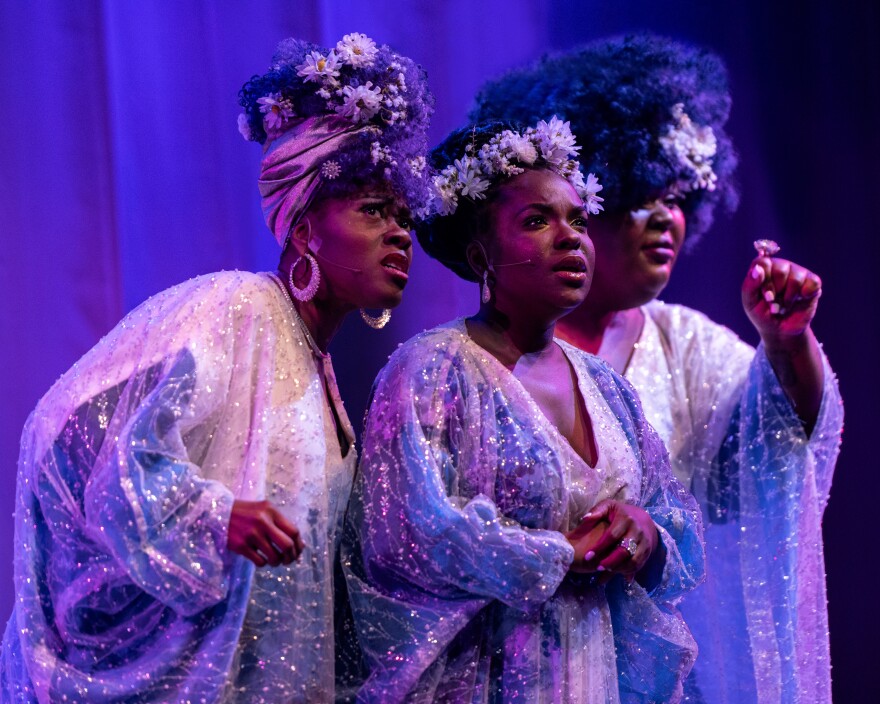 Latrice Pace, Tiya Askia and Courtney Monet